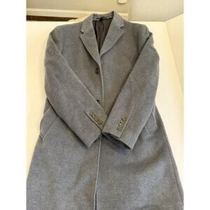 JCrew Ludlow Wool & Cashmere Top Coat 36R Gray